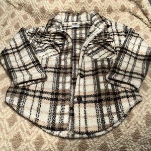 Furry jacket , medium